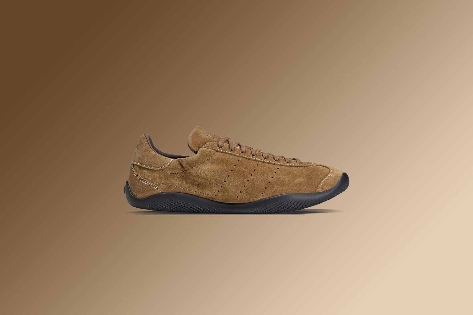ADIDAS ORIGINALS X WALES BONNER KARINTHA SUEDE - SUPPLIER COLOUR/EARTH STRATA/UTILITY BLACK - 5