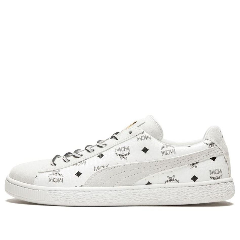 Puma Suede 클래식 MCM (화이트) - 1