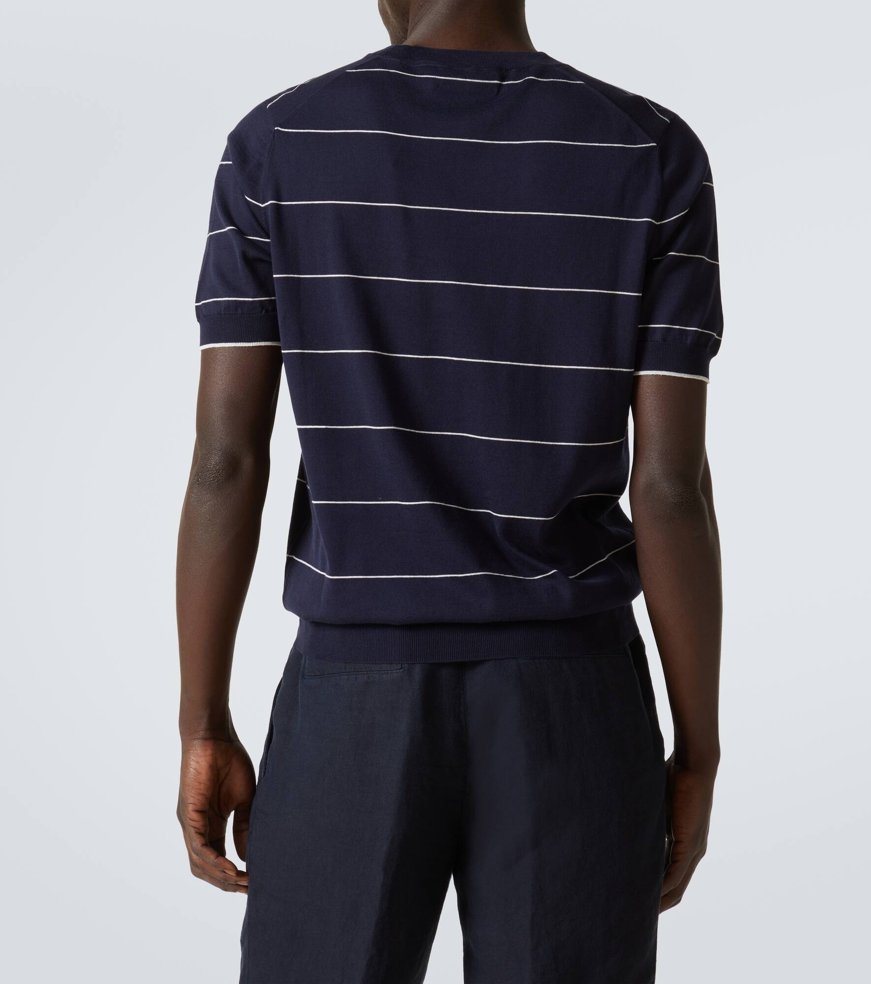 Striped cotton jersey T-shirt - 4