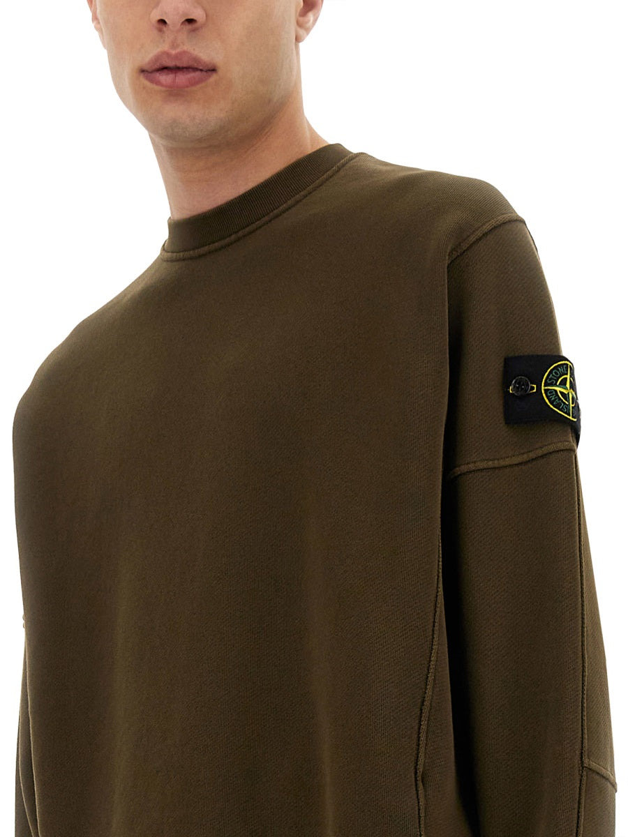 Stone Island Men Organic Cotton Sweatshirt - 4