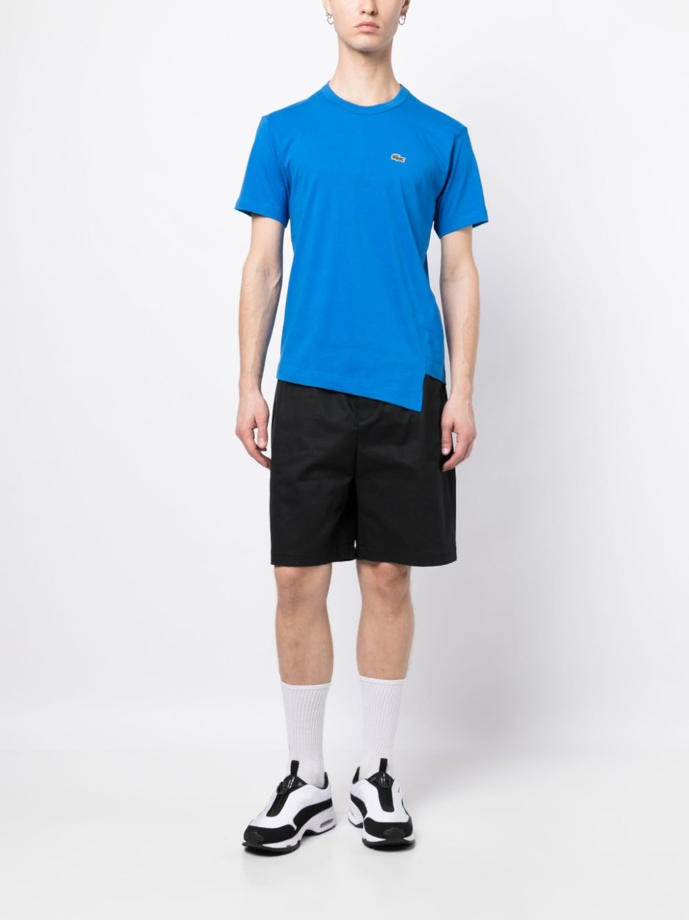 x Lacoste asymmetric T-shirt - 2