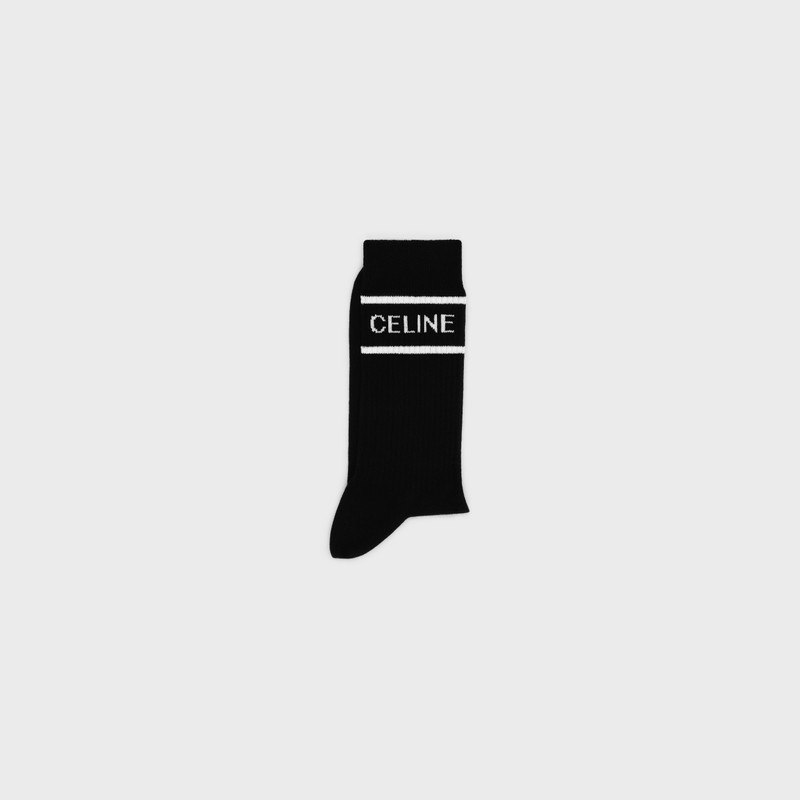 CELINE CELINE SOCKS IN STRIPED COTTON outlook