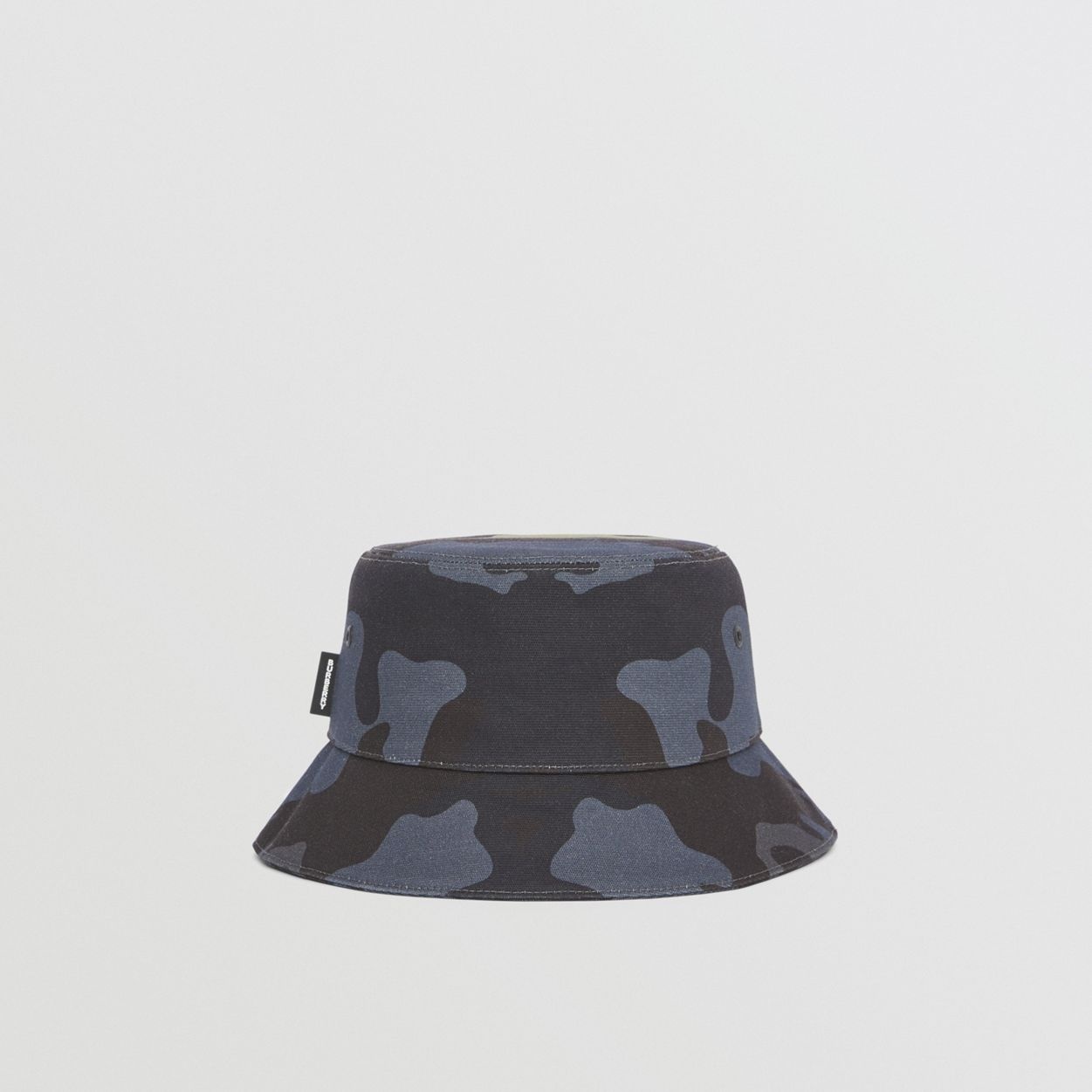 Camouflage Print Cotton Bucket Hat - 7