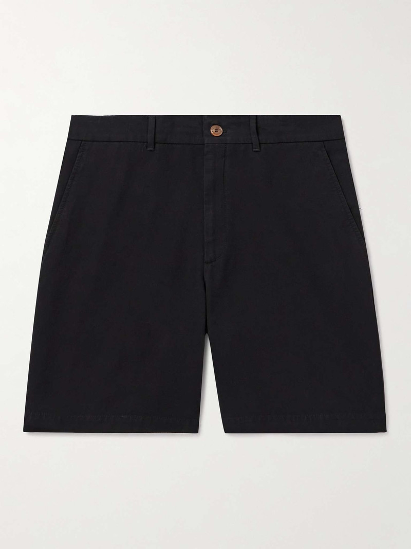 Straight-Leg Cotton-Twill Bermuda Shorts - 1