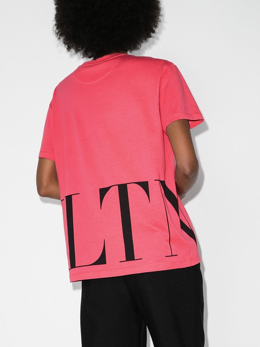 VLTN logo cotton T-shirt - 3