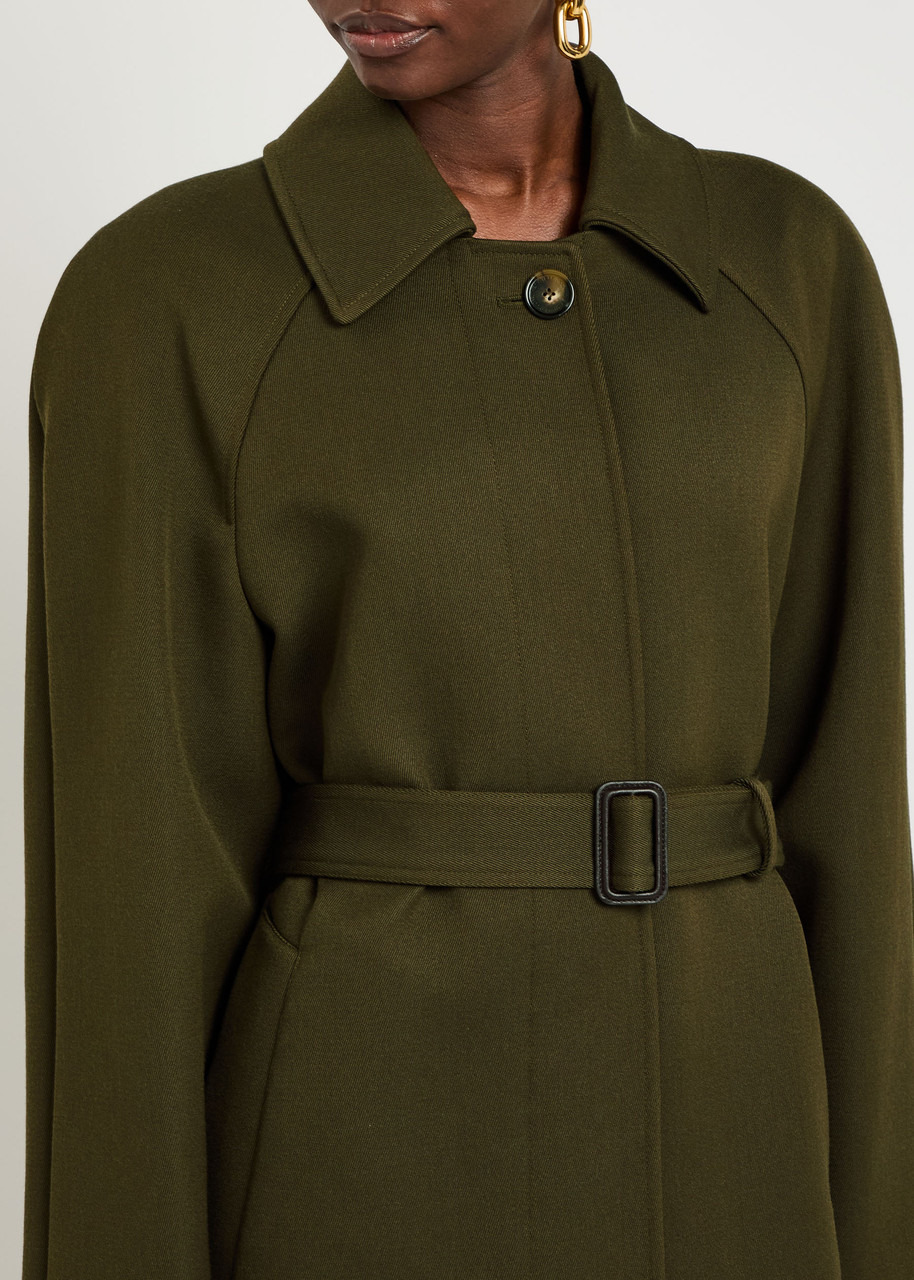 Stella Mccartney Belted Twill Coat - 5