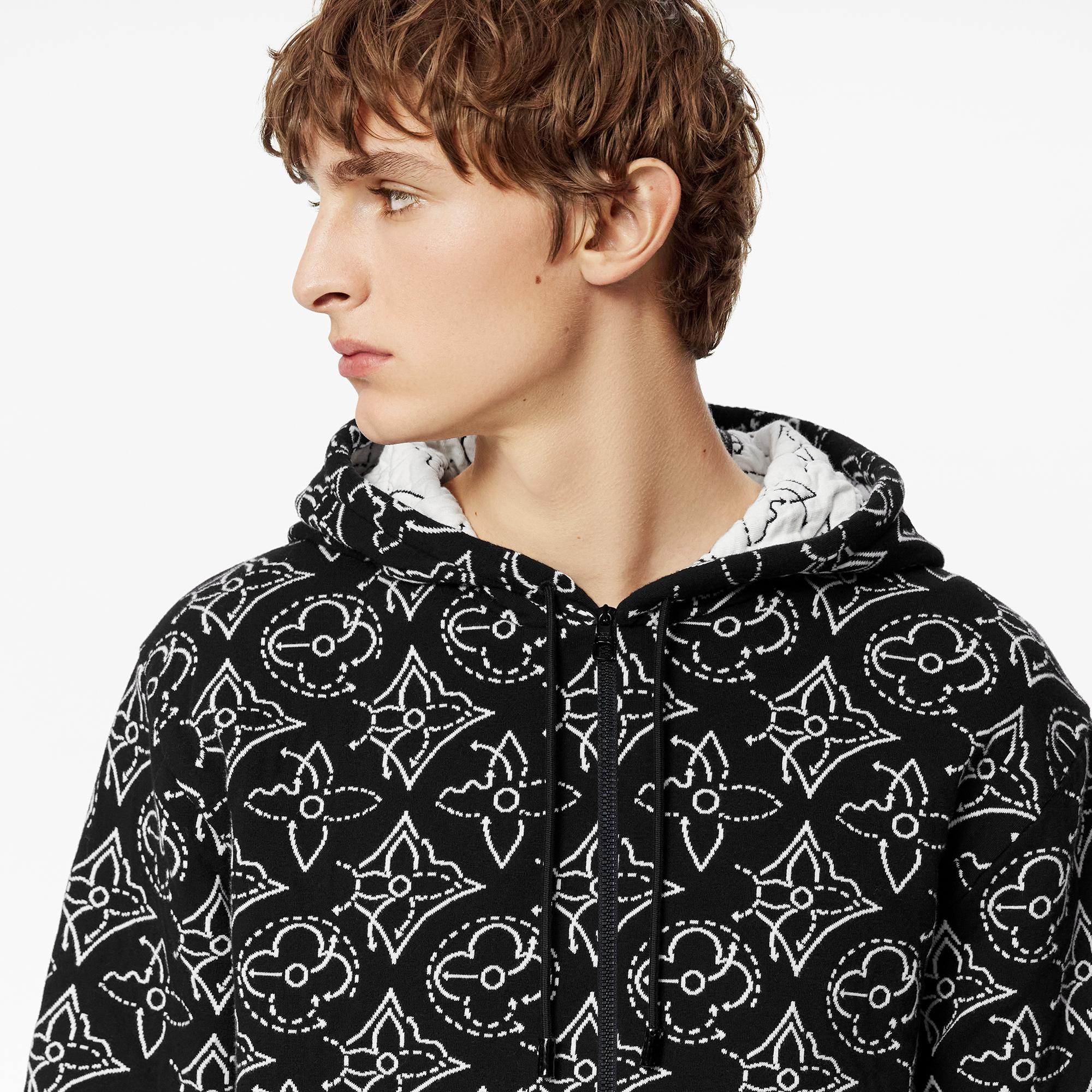 LVxNBA Strategic Flowers Quilted Hoodie - 4