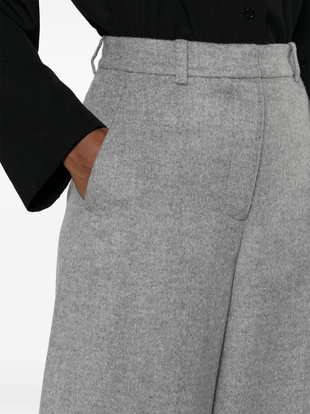 Carlien wool tapered trousers - 5