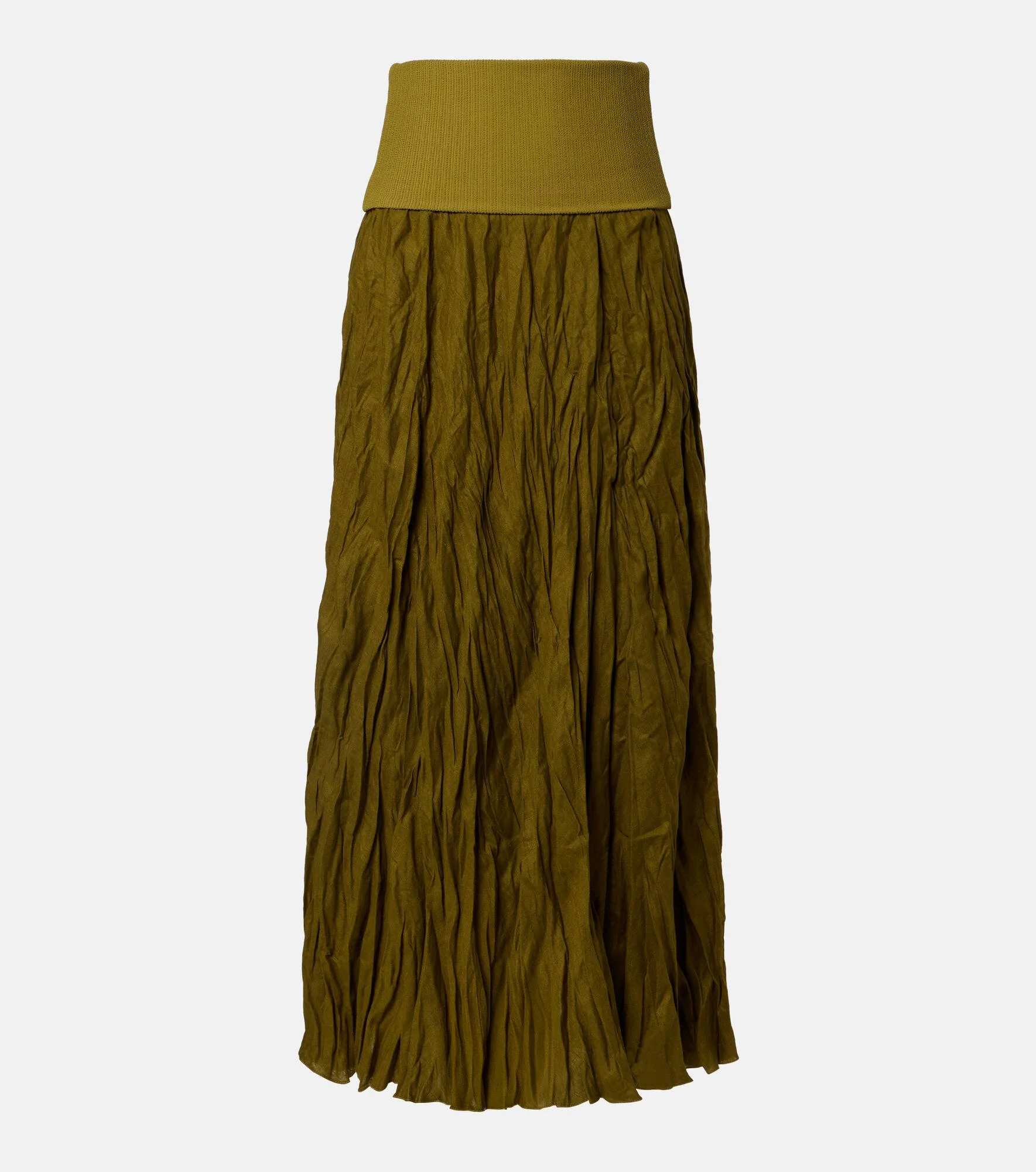 Linen-blend maxi skirt - 1