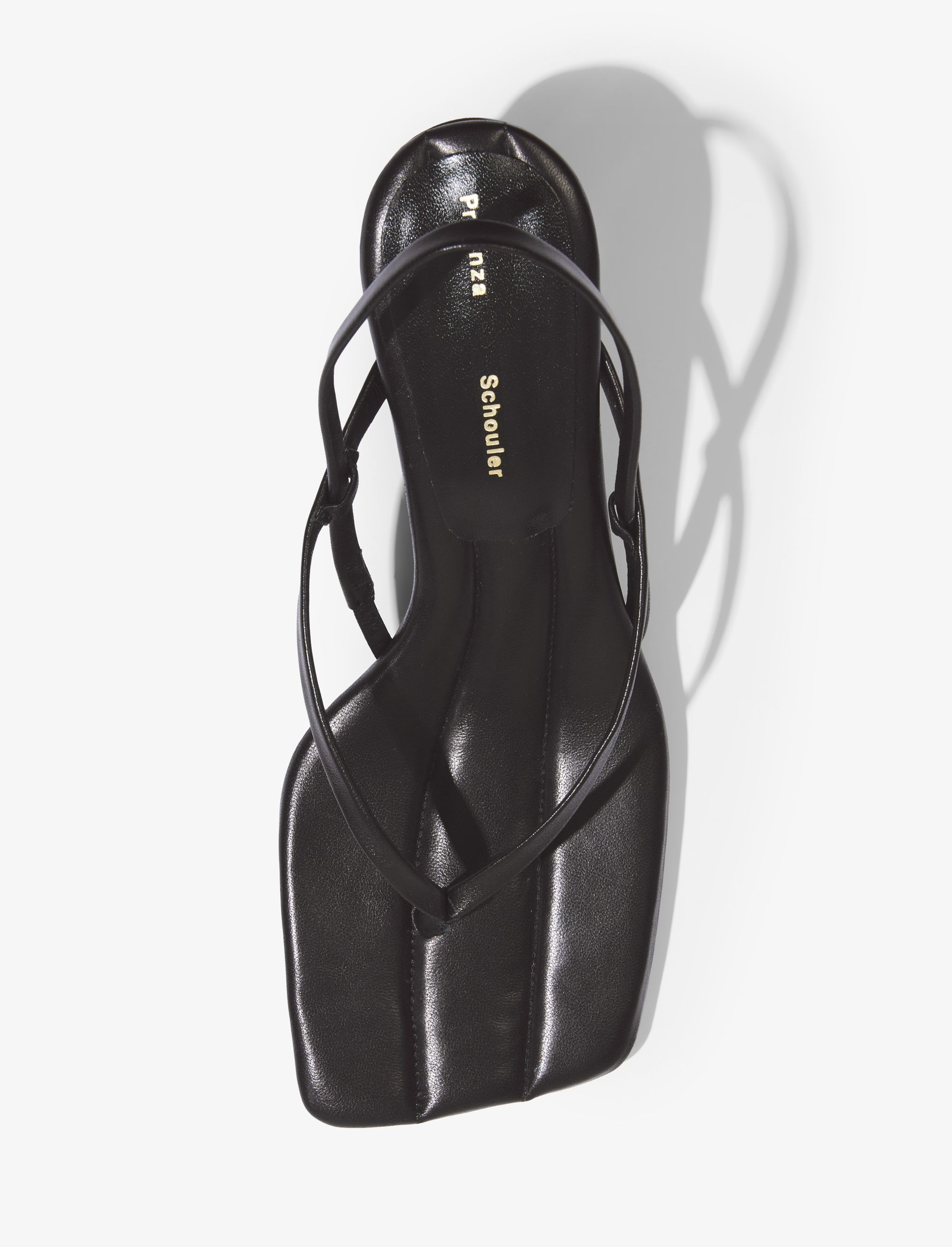 Square T-Strap Sandals - 4