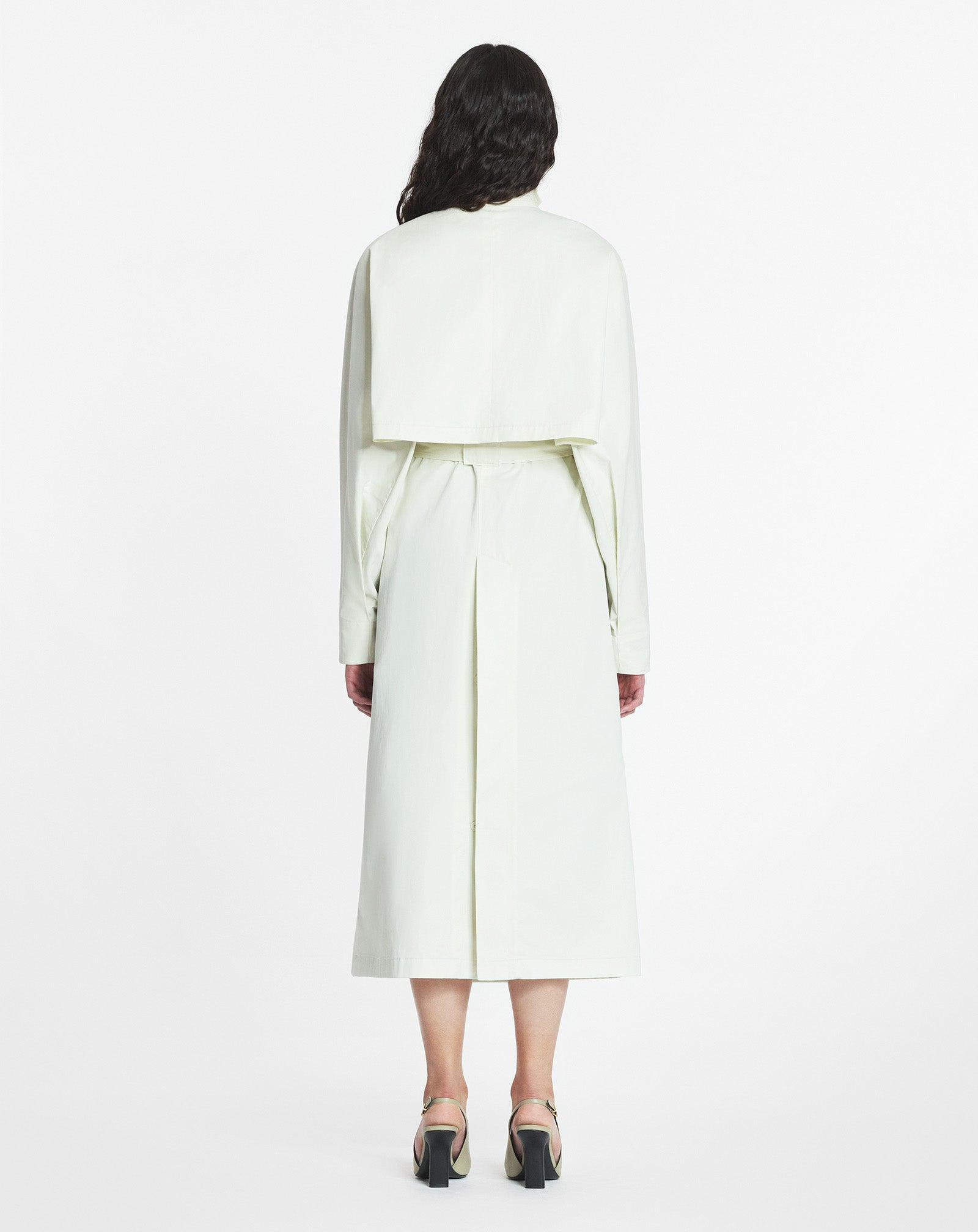 COTTON TRENCH COAT - 4