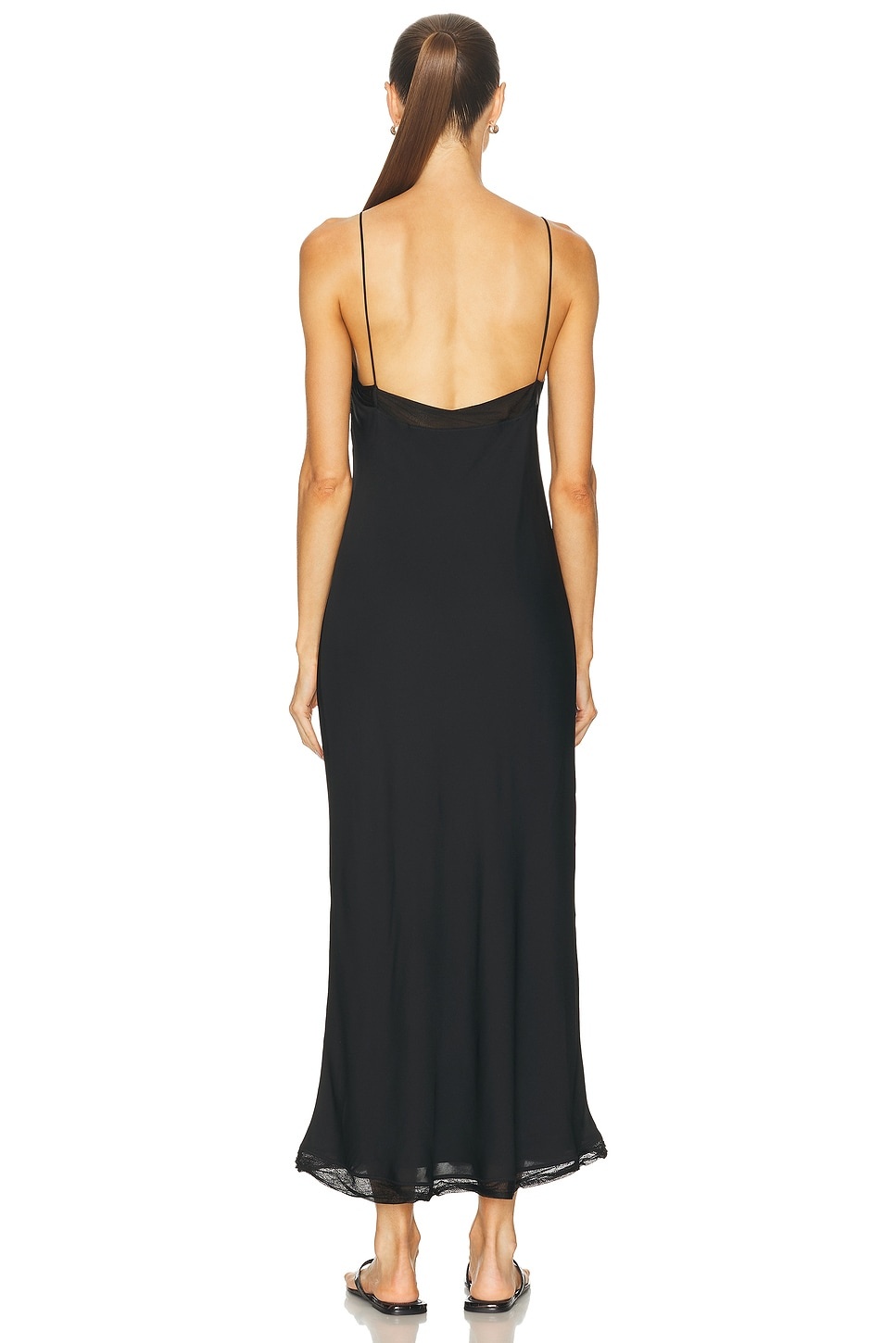 Satin Slip Dress - 3