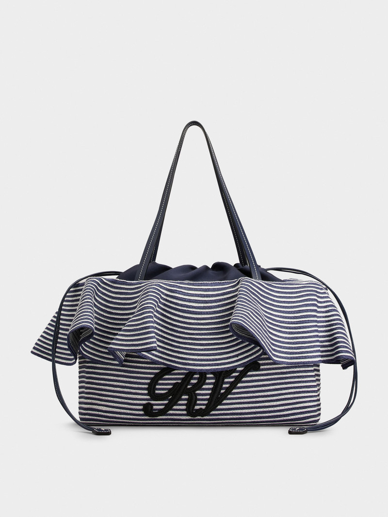 Medium Shopping Bag in raffia 1