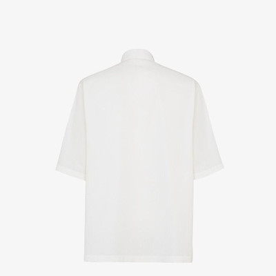 FENDI White poplin shirt outlook