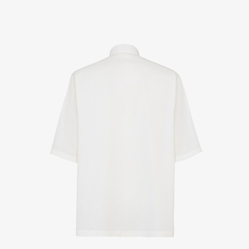 FENDI White poplin shirt outlook