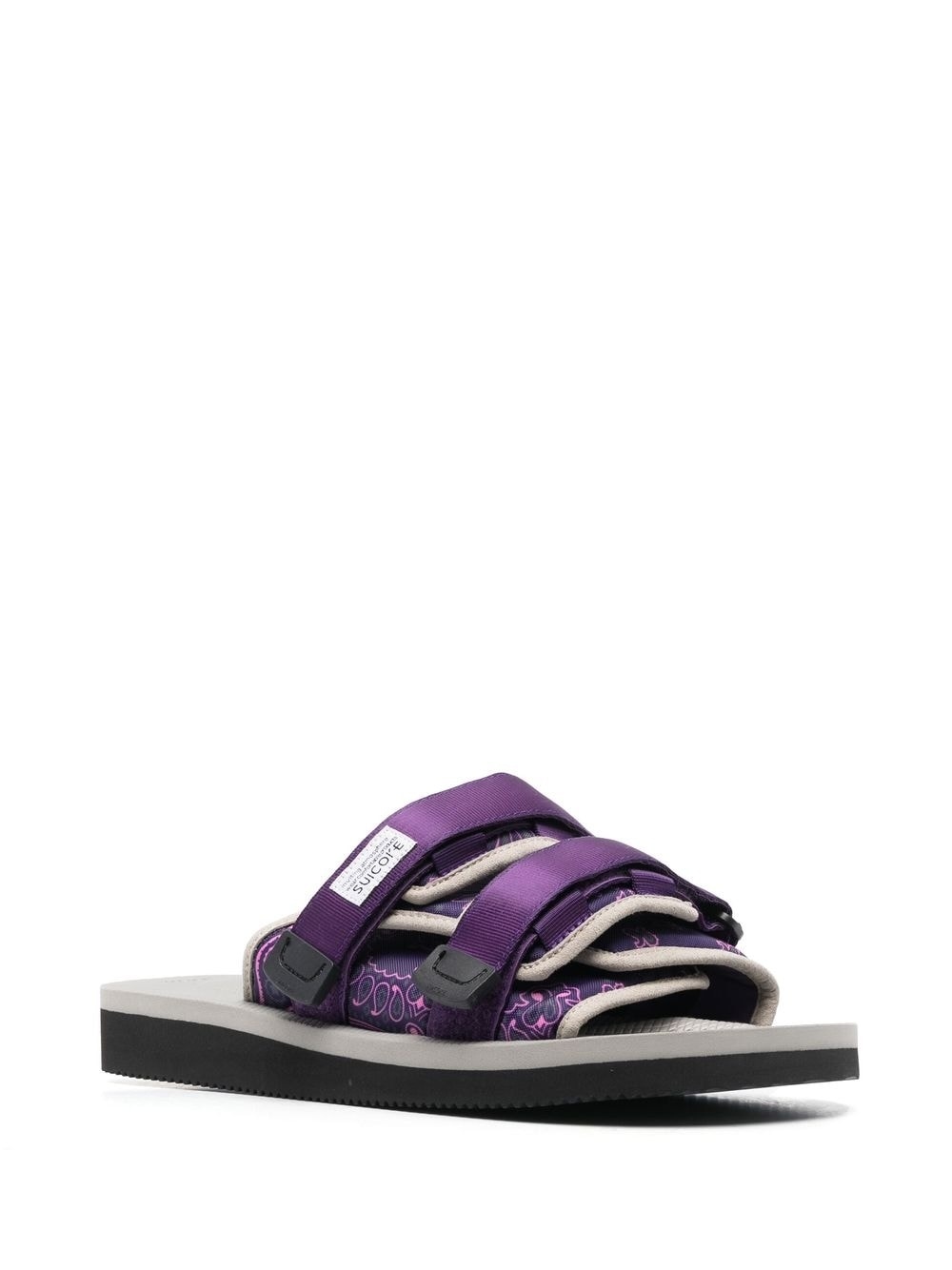 logo-patch touch-strap slides - 2