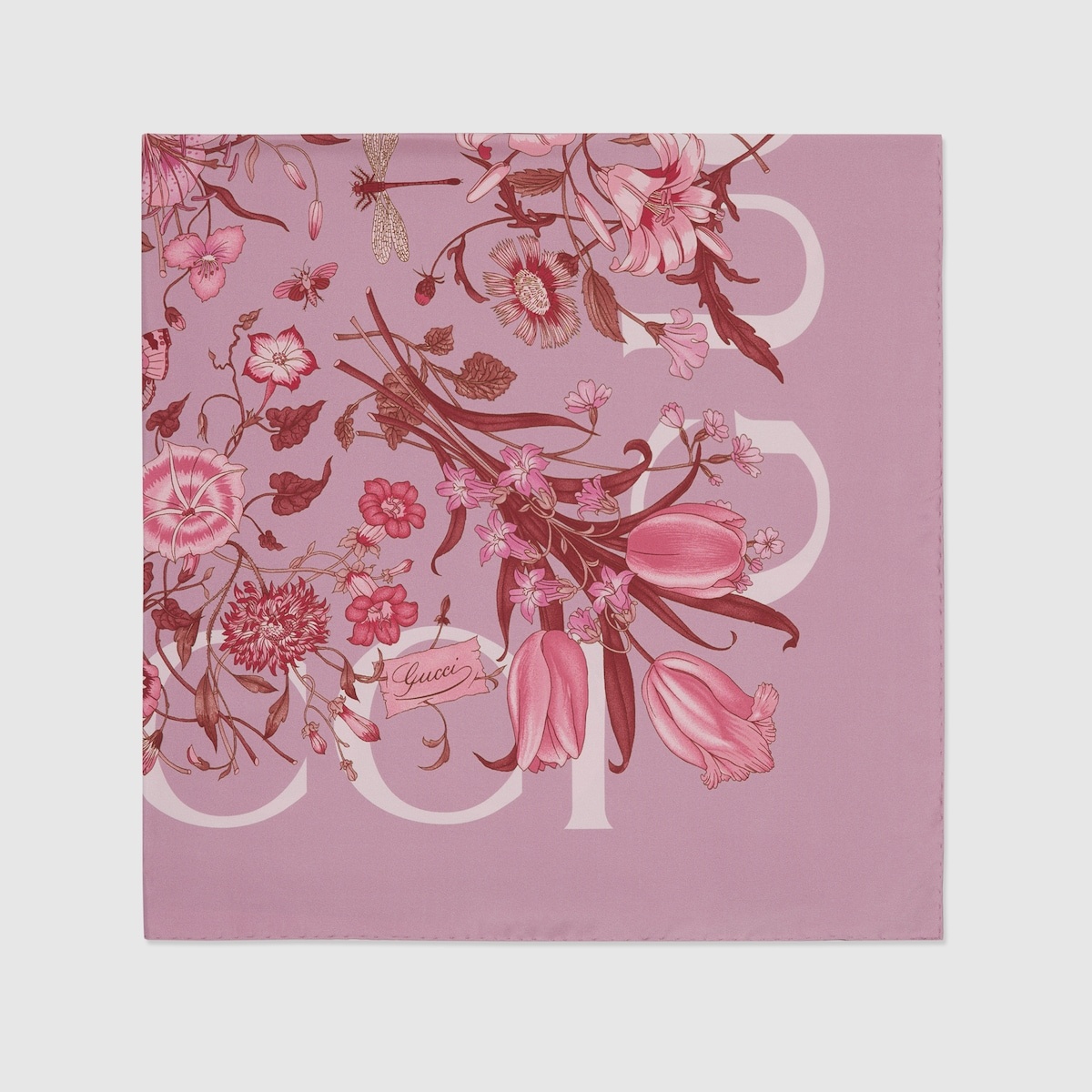Printed silk carré - 2