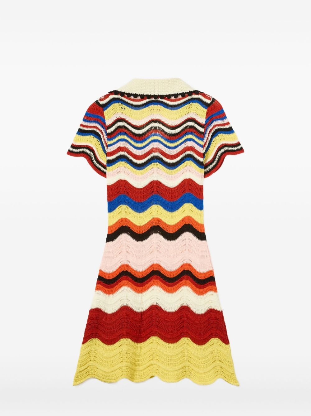 CHEVRON MINI DRESS - 4