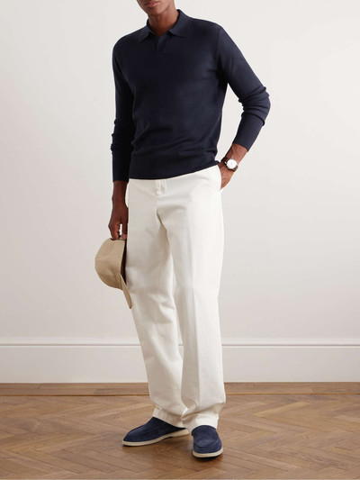 Loro Piana Aspen Wish® Virgin Wool Polo Shirt outlook