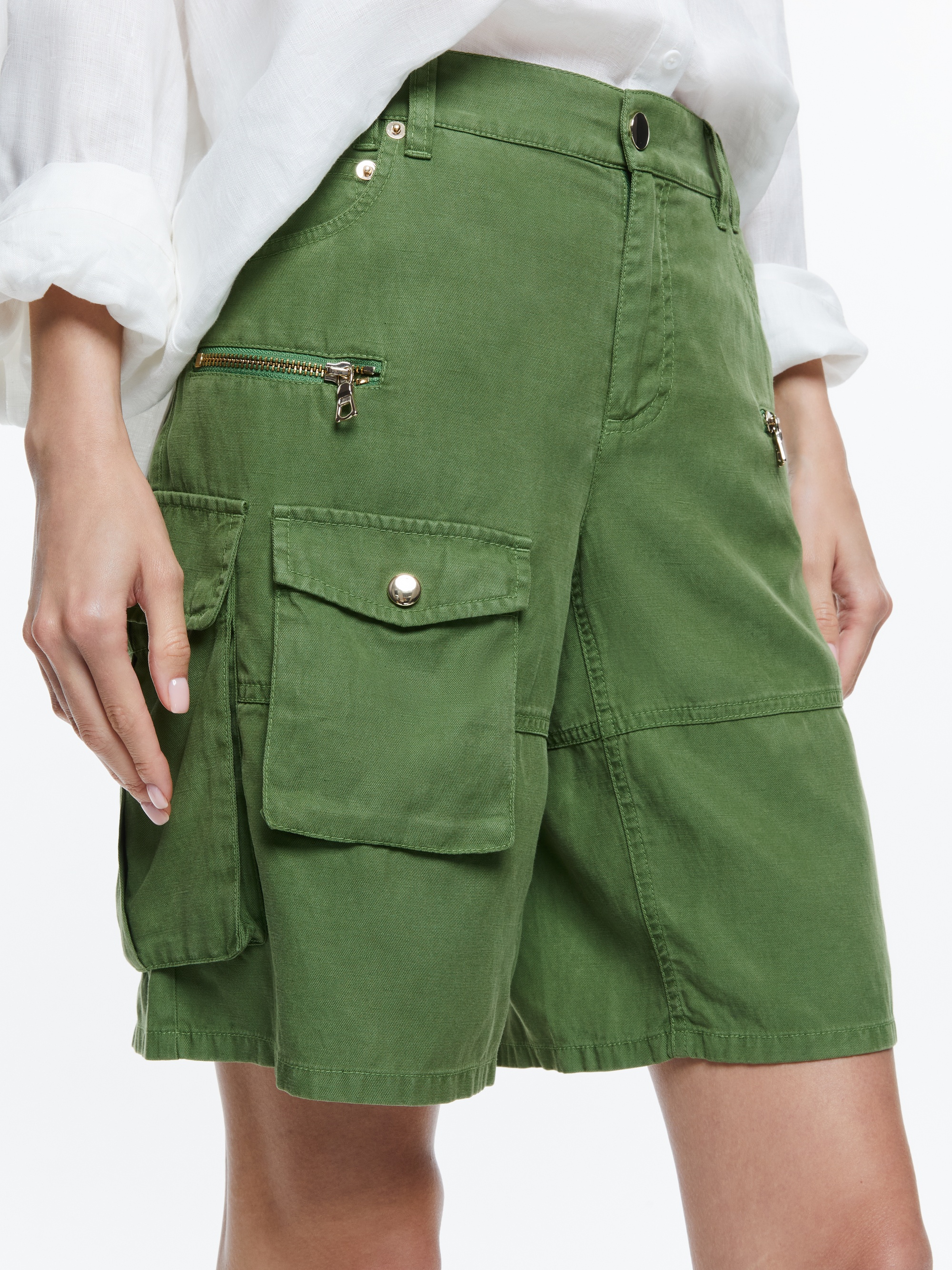 JAXON SUPER SLOUCHY LONG CARGO SHORT - 5