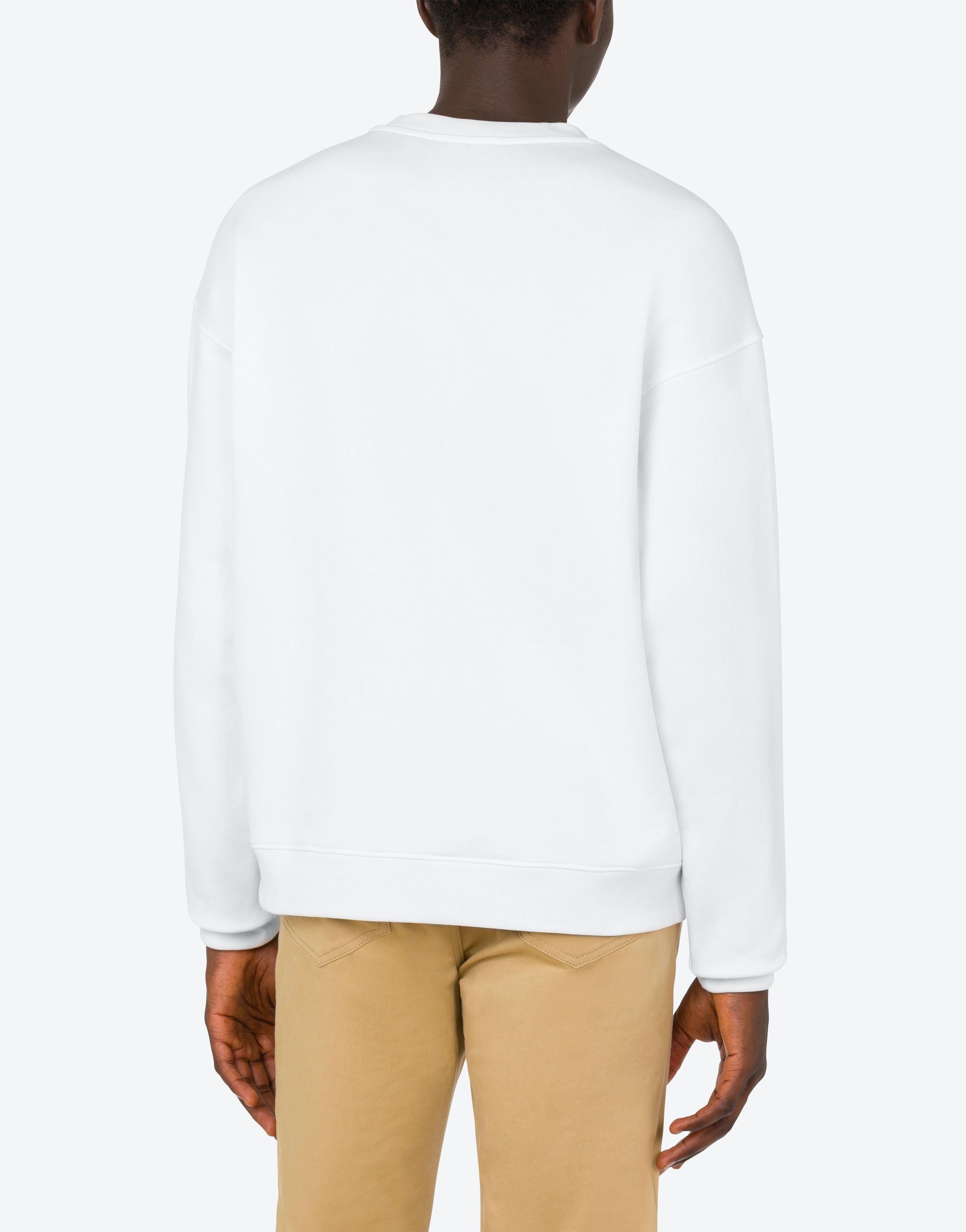 TEDDY MESH ORGANIC COTTON SWEATSHIRT - 3