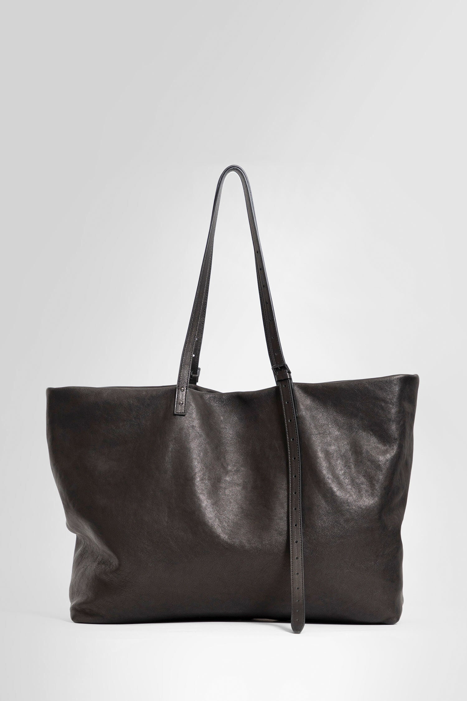 Ann Demeulemeester ANN DEMEULEMEESTER UNISEX BLACK TOTE BAGS