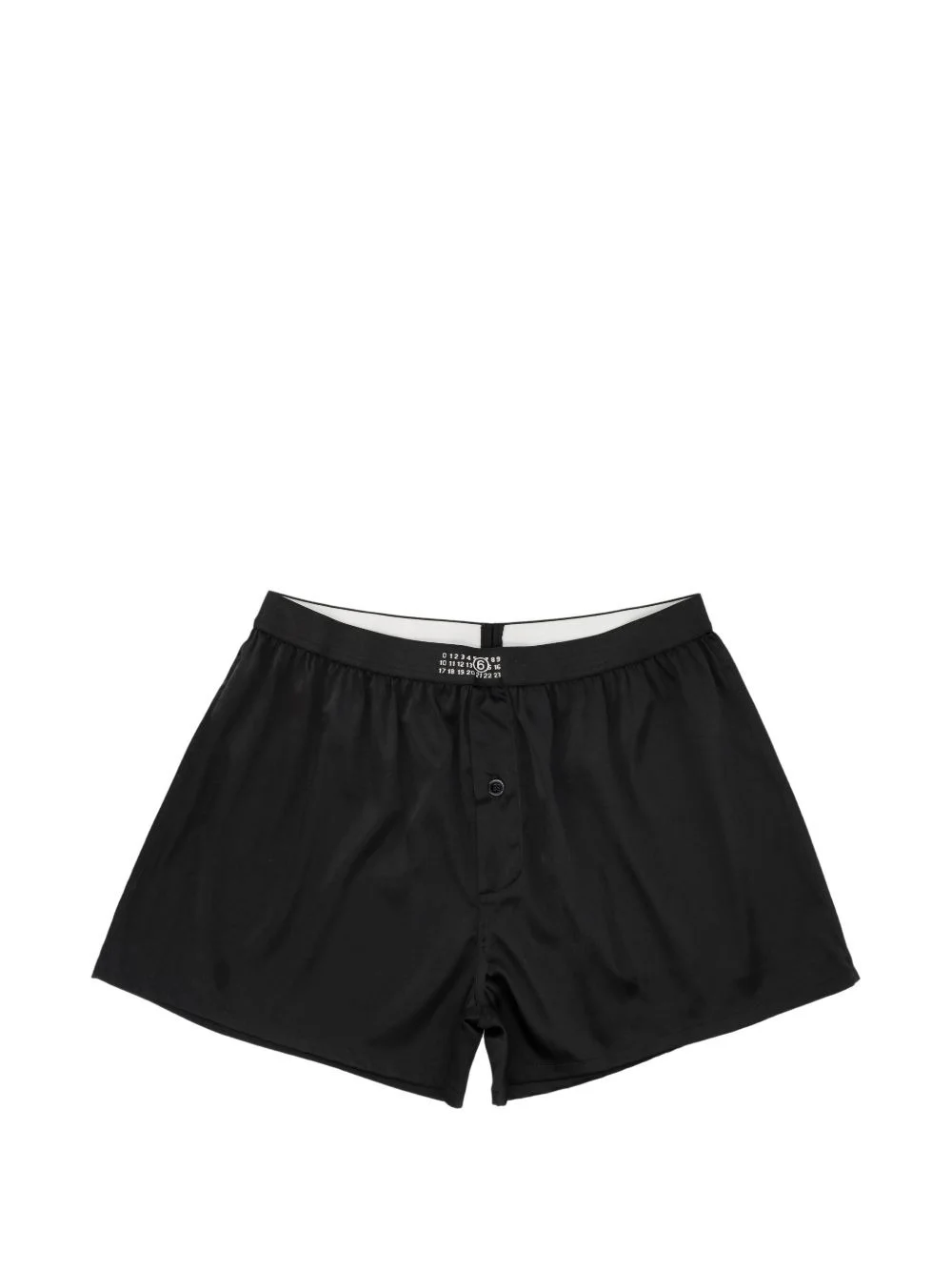 washed silk boxer shorts - 1