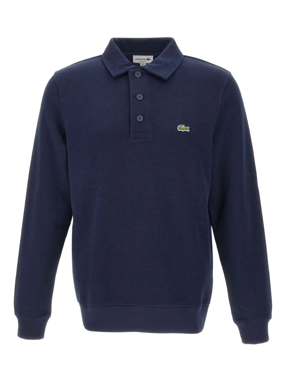 long-sleeve polo shirt - 1