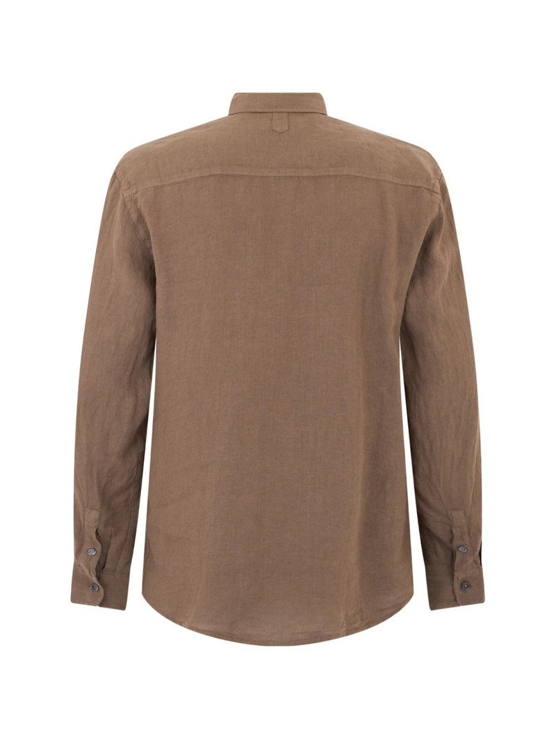 Canali patch-pocket shirt outlook