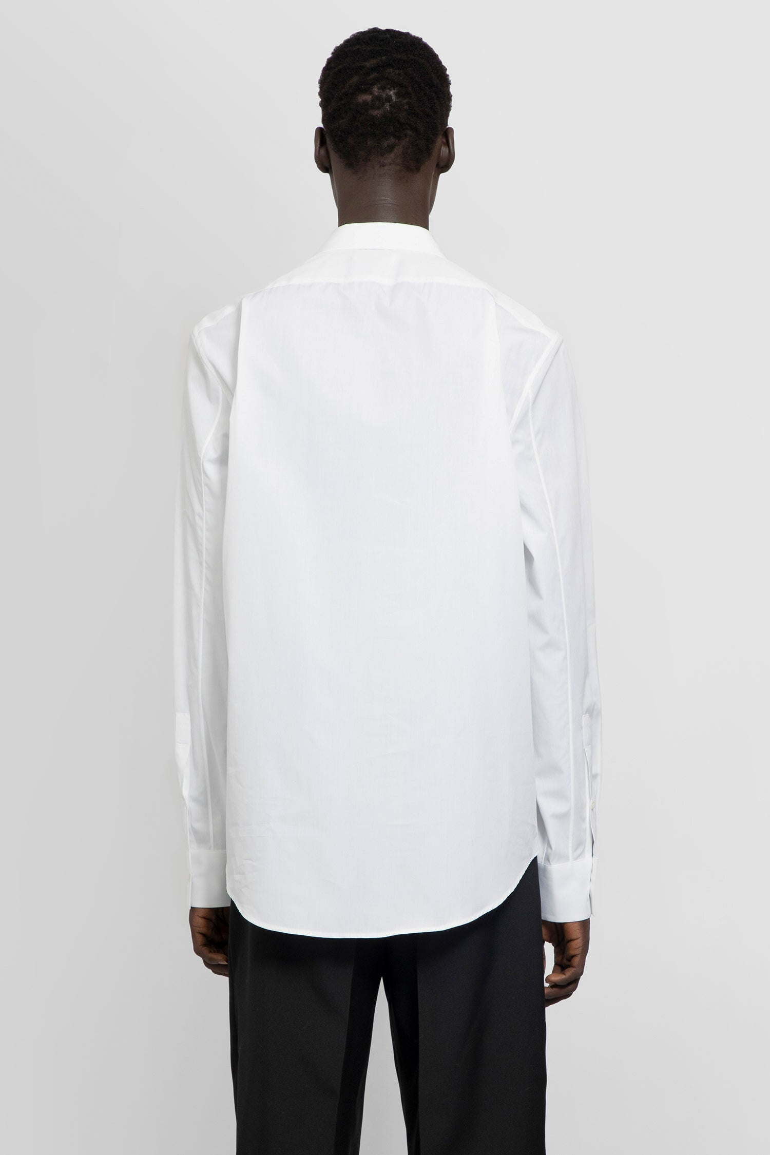 ALEXANDER MCQUEEN MAN BLACK&WHITE SHIRTS - 4