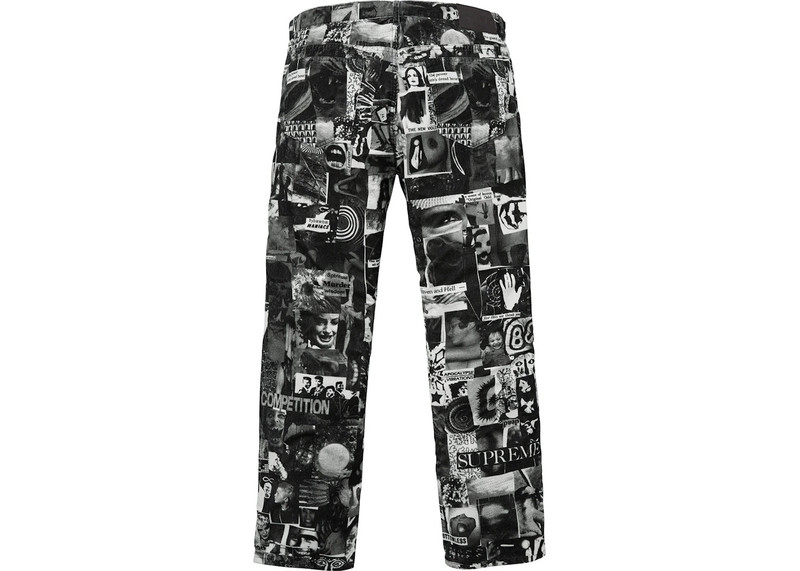 Supreme Supreme Vibrations Corduroy Pant White outlook