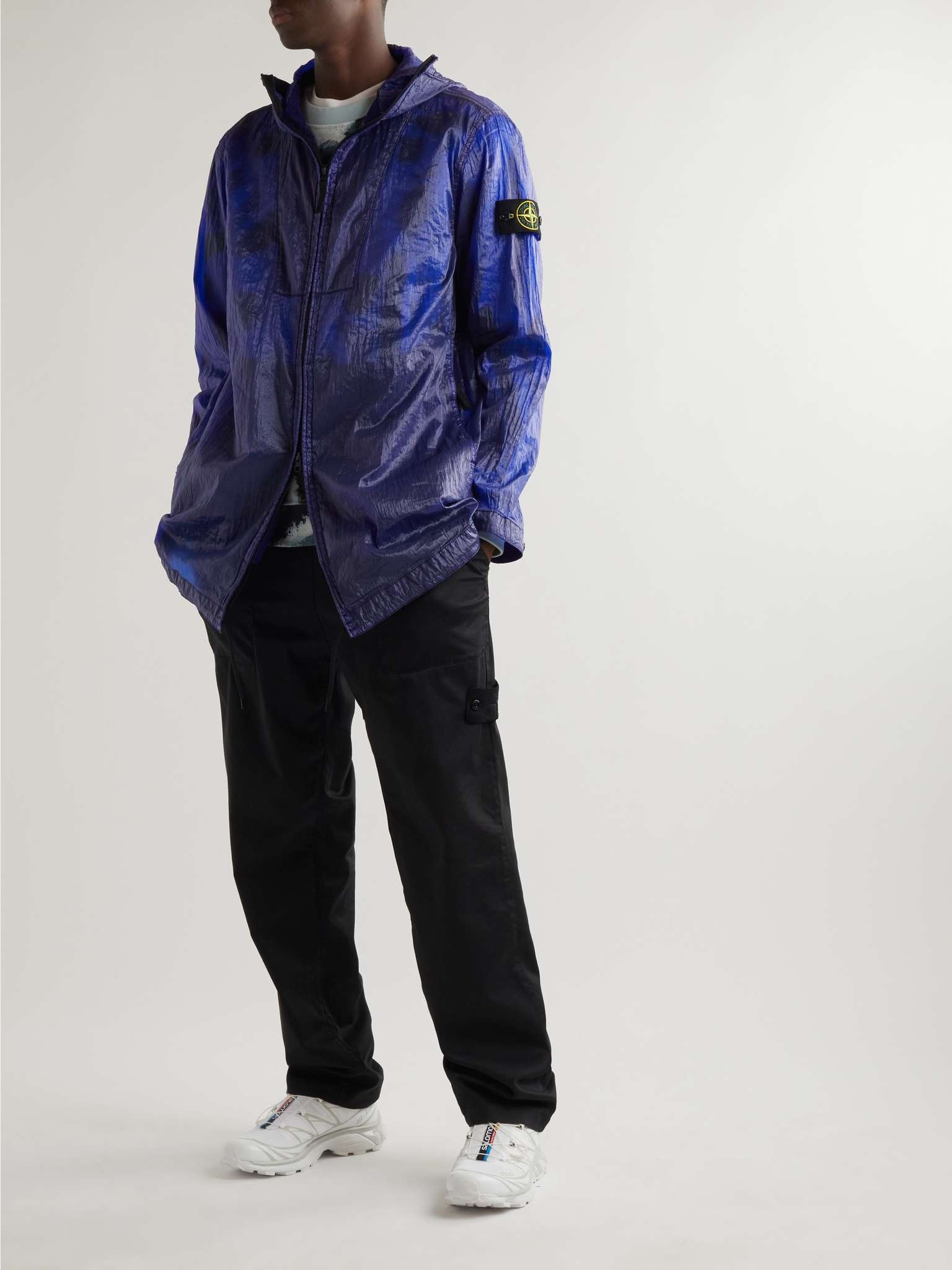 Logo-Appliquéd Shell Hooded Parka - 2