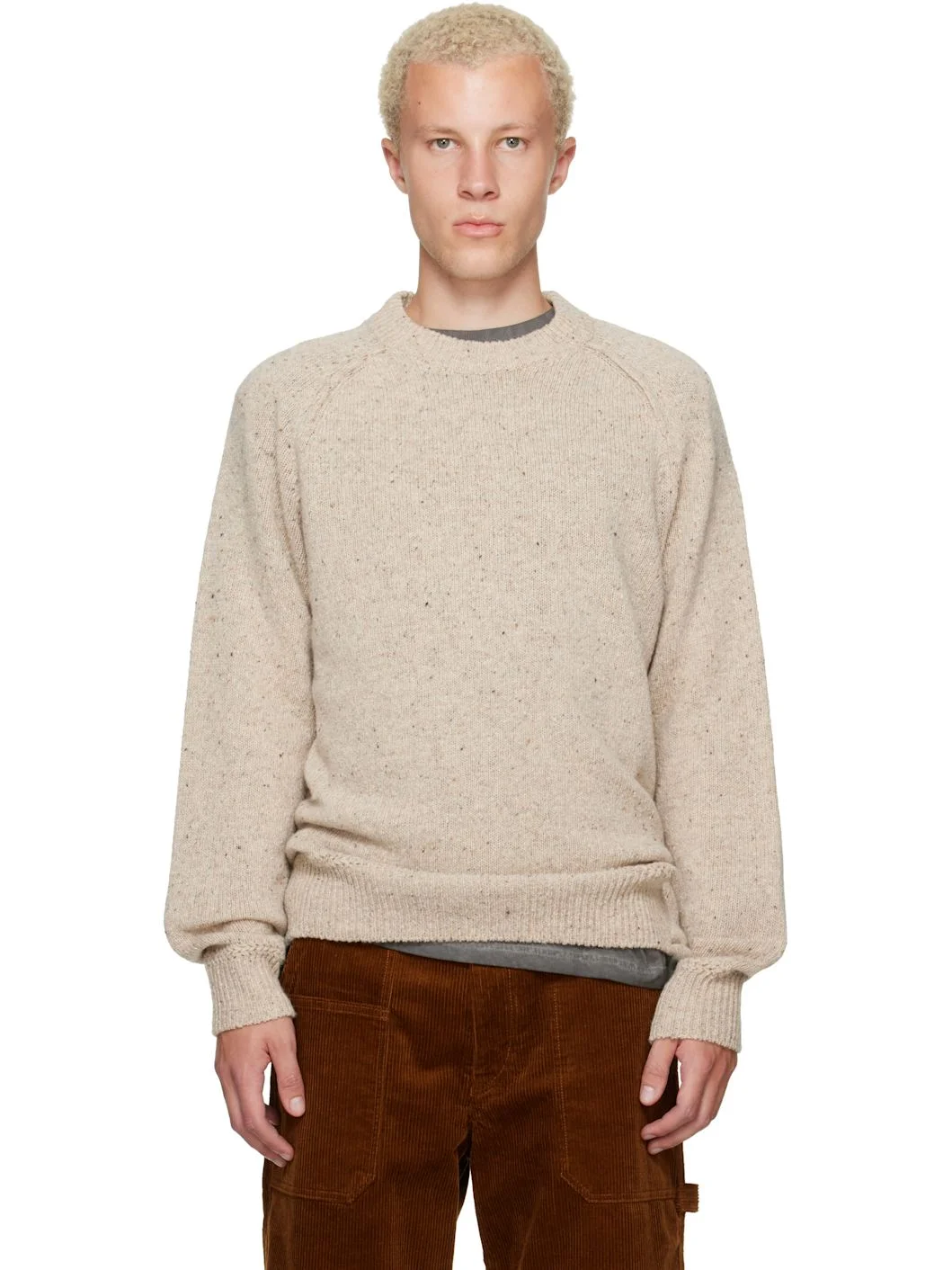 Beige Koman Sweater - 1