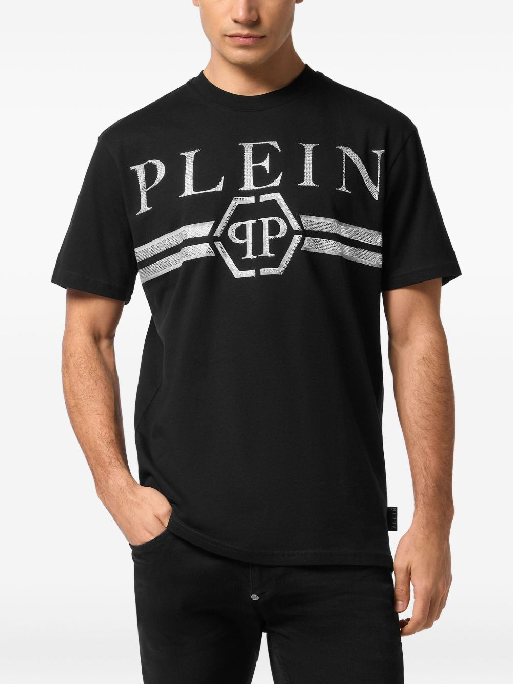 logo-print T-shirt - 2
