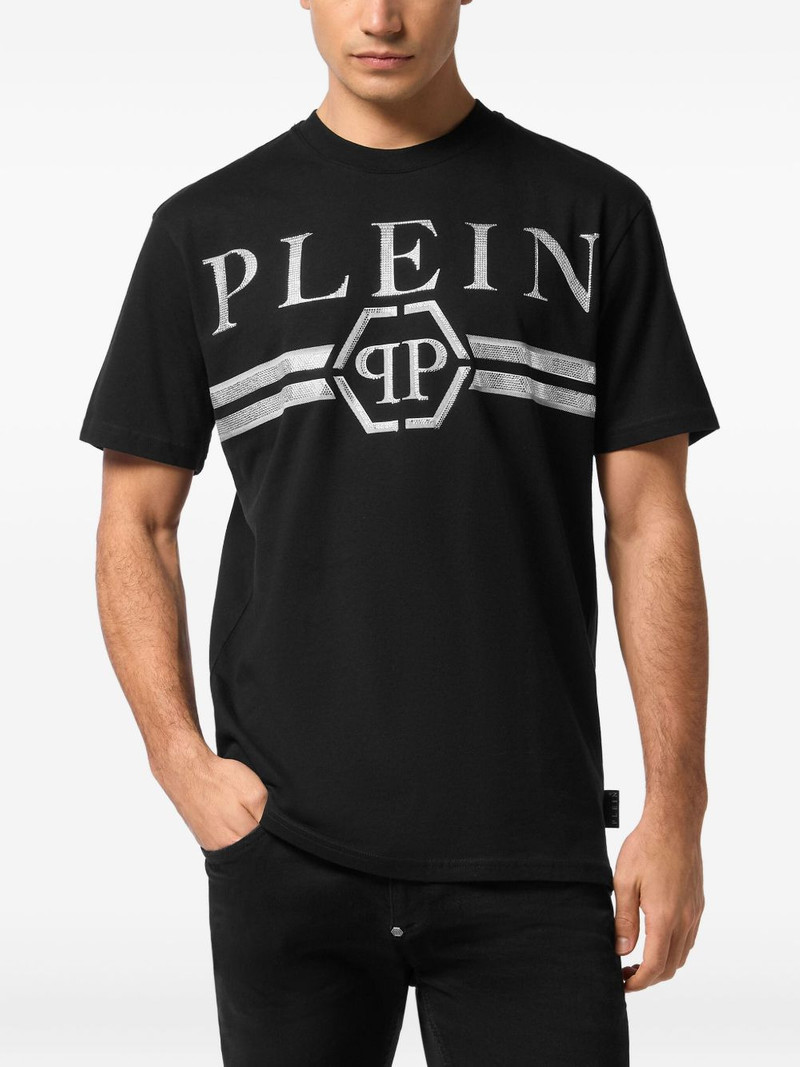 PHILIPP PLEIN logo-print T-shirt outlook