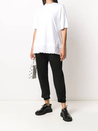 Simone Rocha broderie anglaise detail T-shirt outlook