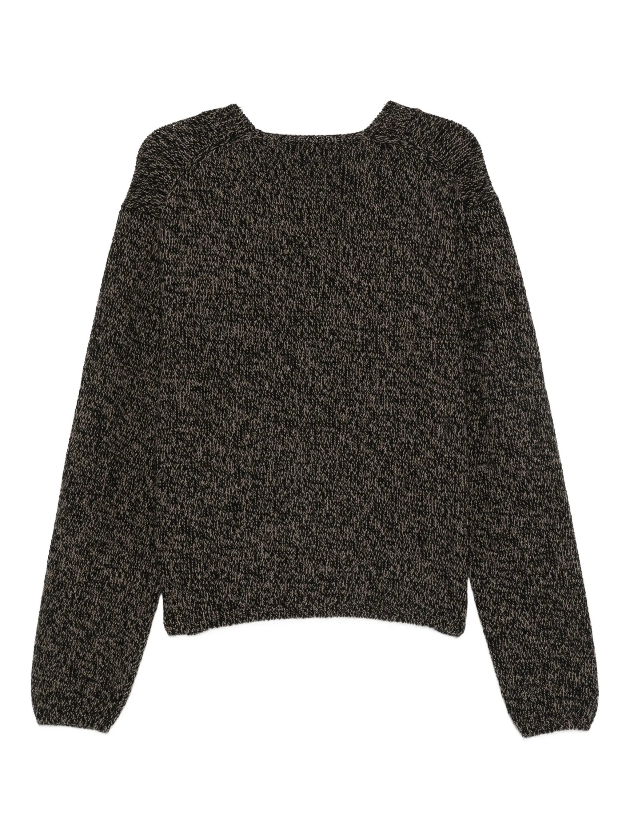 Our Legacy Speckled V-neck Cardigan - 3