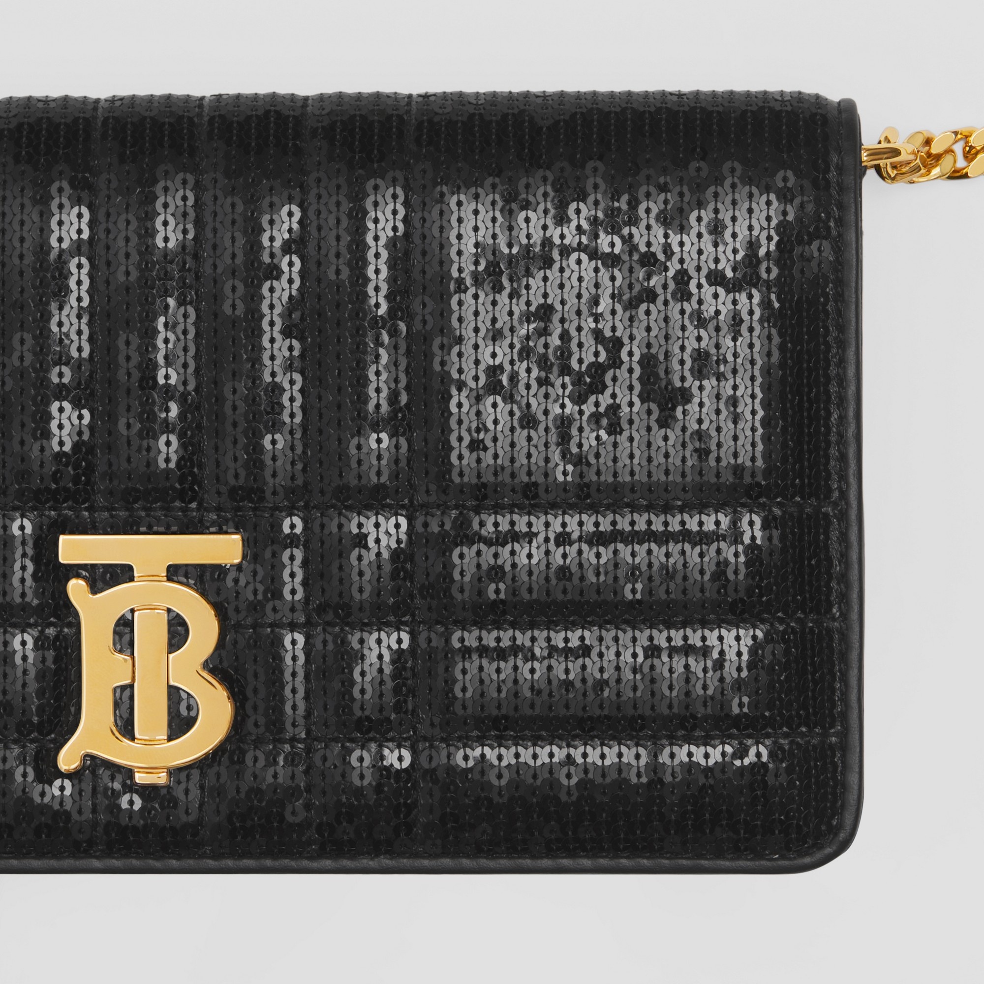 Sequinned Lola Wallet with Detachable Strap - 2