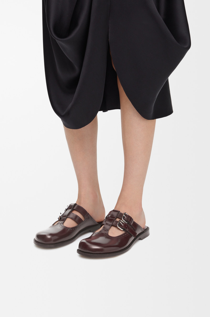 Loewe Campo Mary Jane mule in calfskin outlook