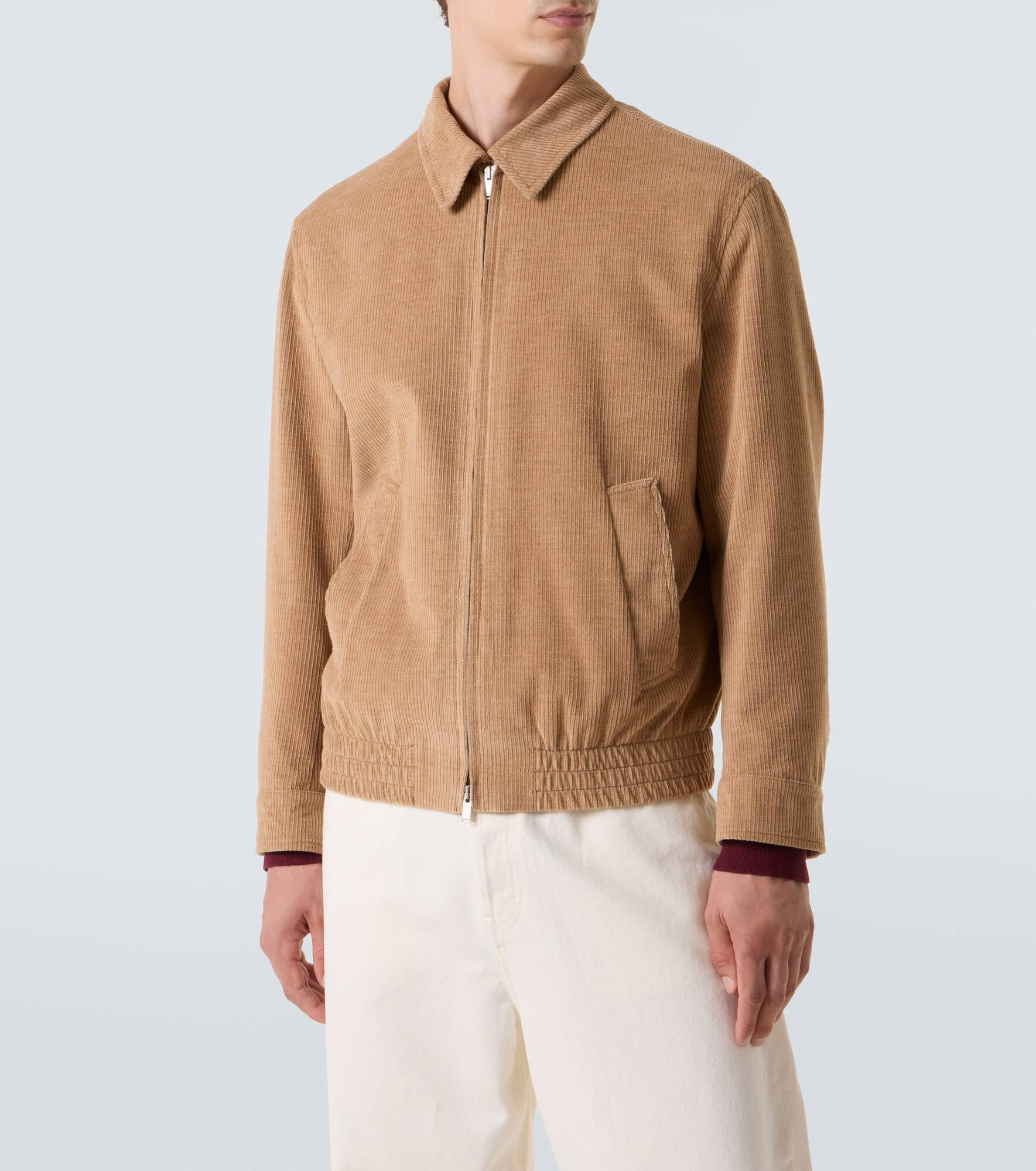 Cotton and alpaca corduroy jacket - 3