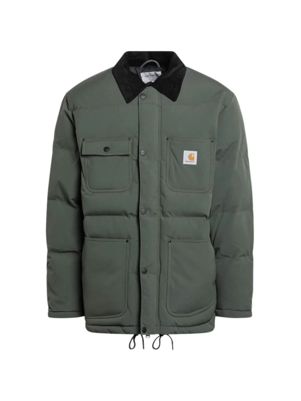 Rayler corduroy-collar puffer jacket - 1