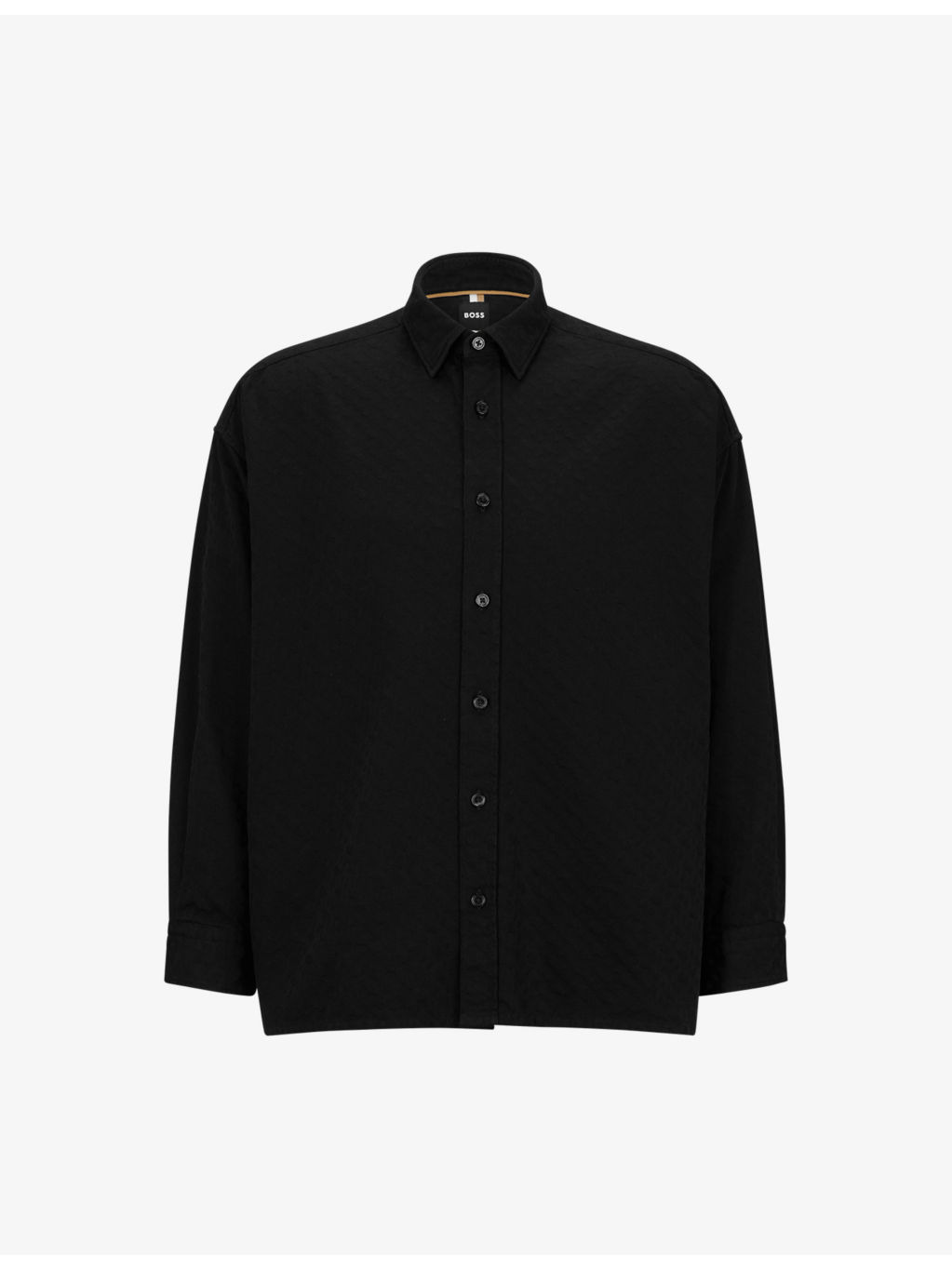 Business regular-fit cotton shirt - 1