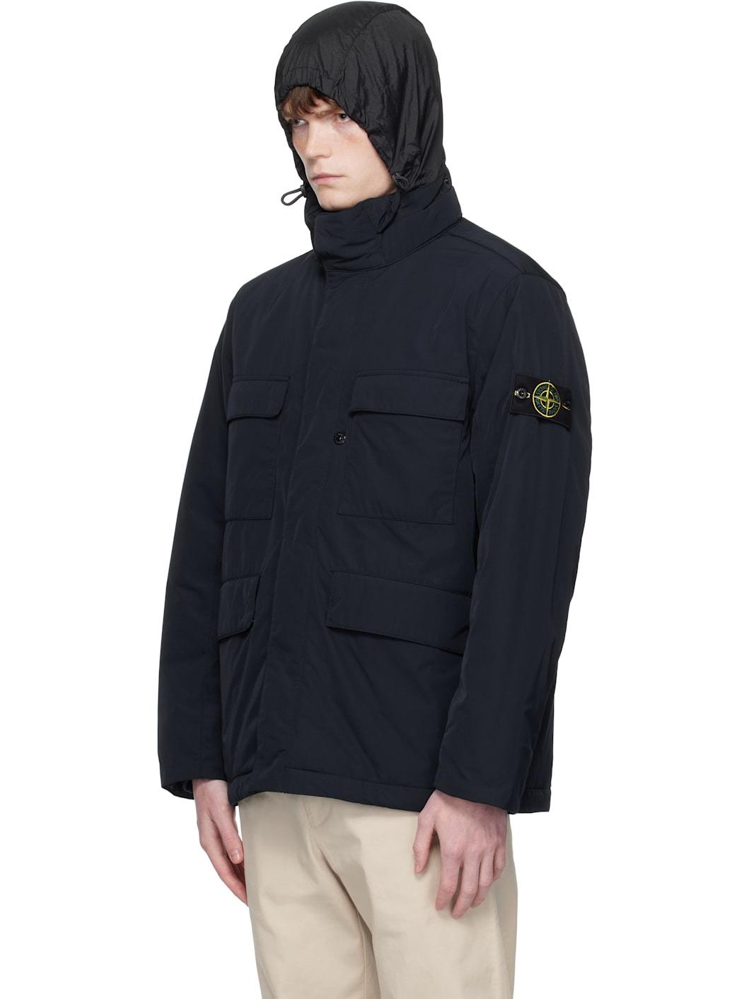 Navy 4100049 Micro Twill Jacket - 4