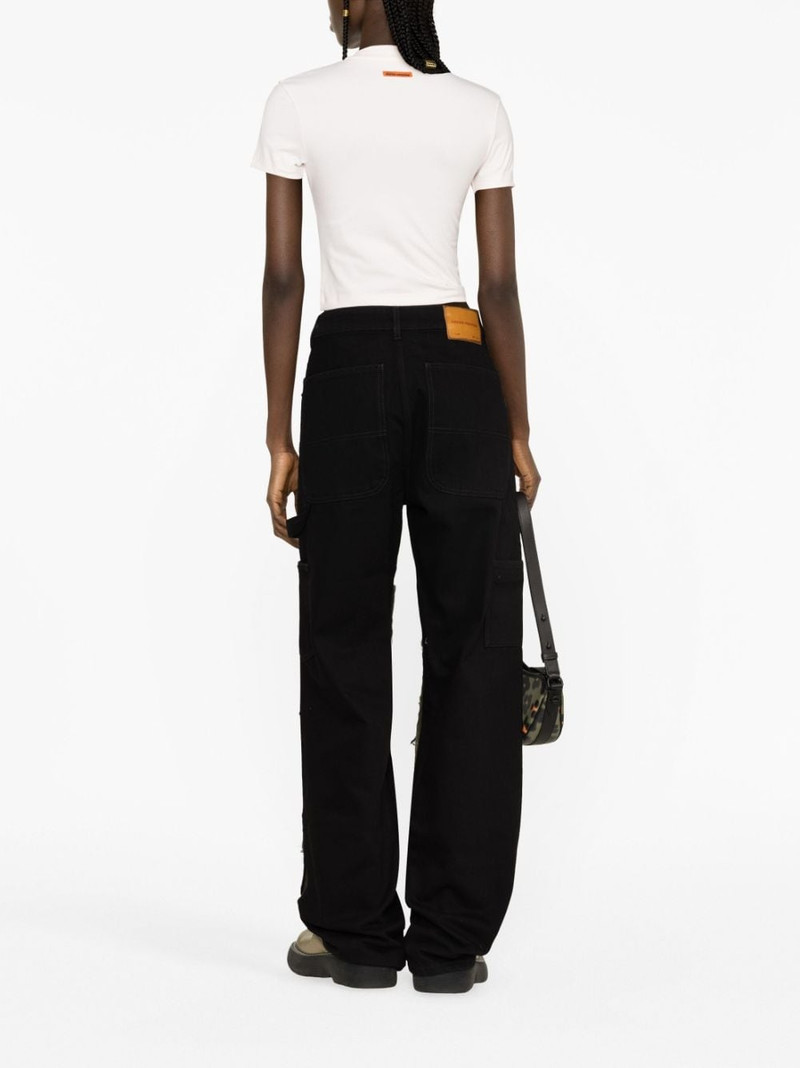 Rebuilt wide-leg carpenter jeans 4