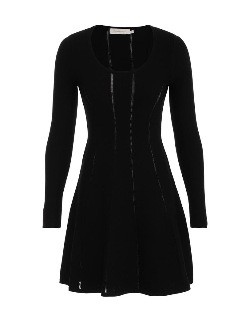 LUMINOSITY KNIT PANELLED MINI - 1