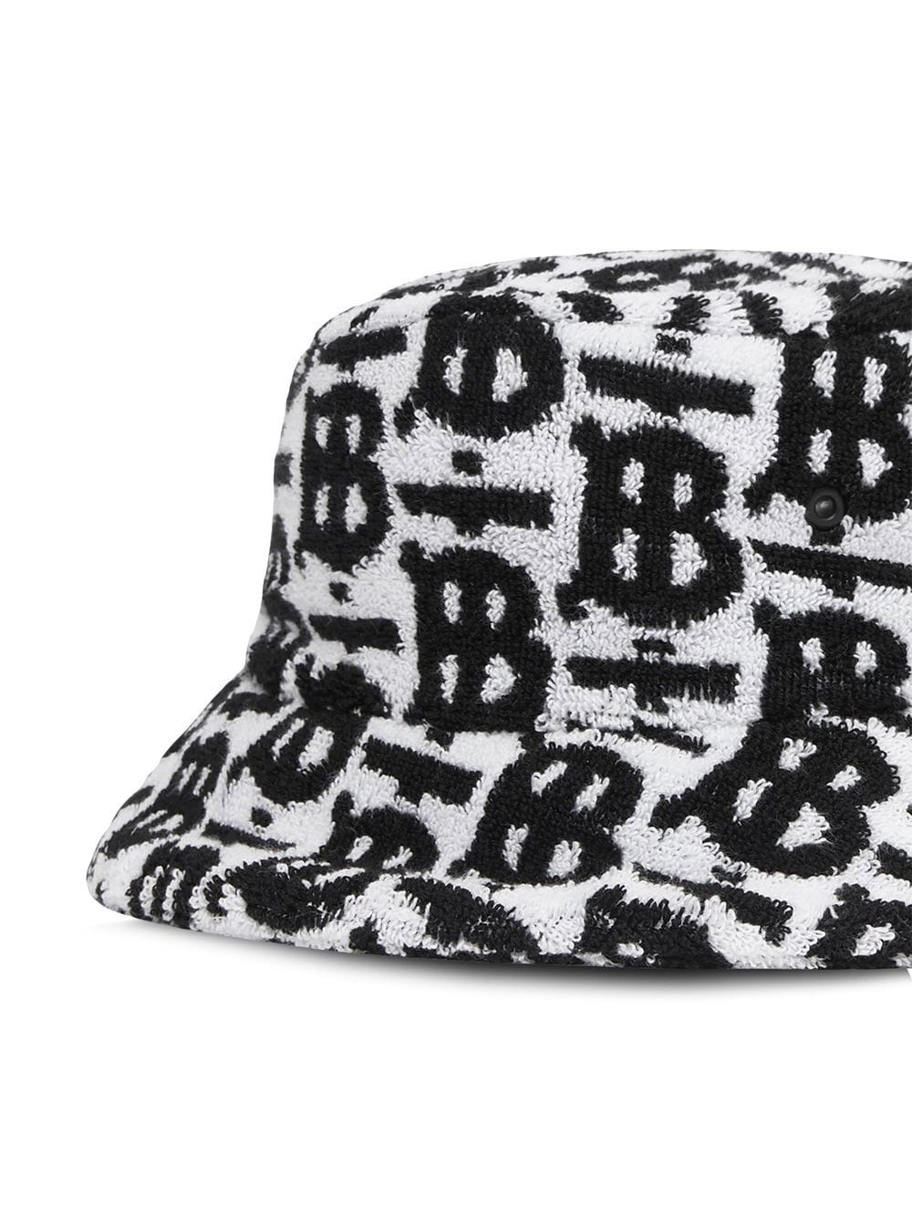 monogram-print bucket hat - 2