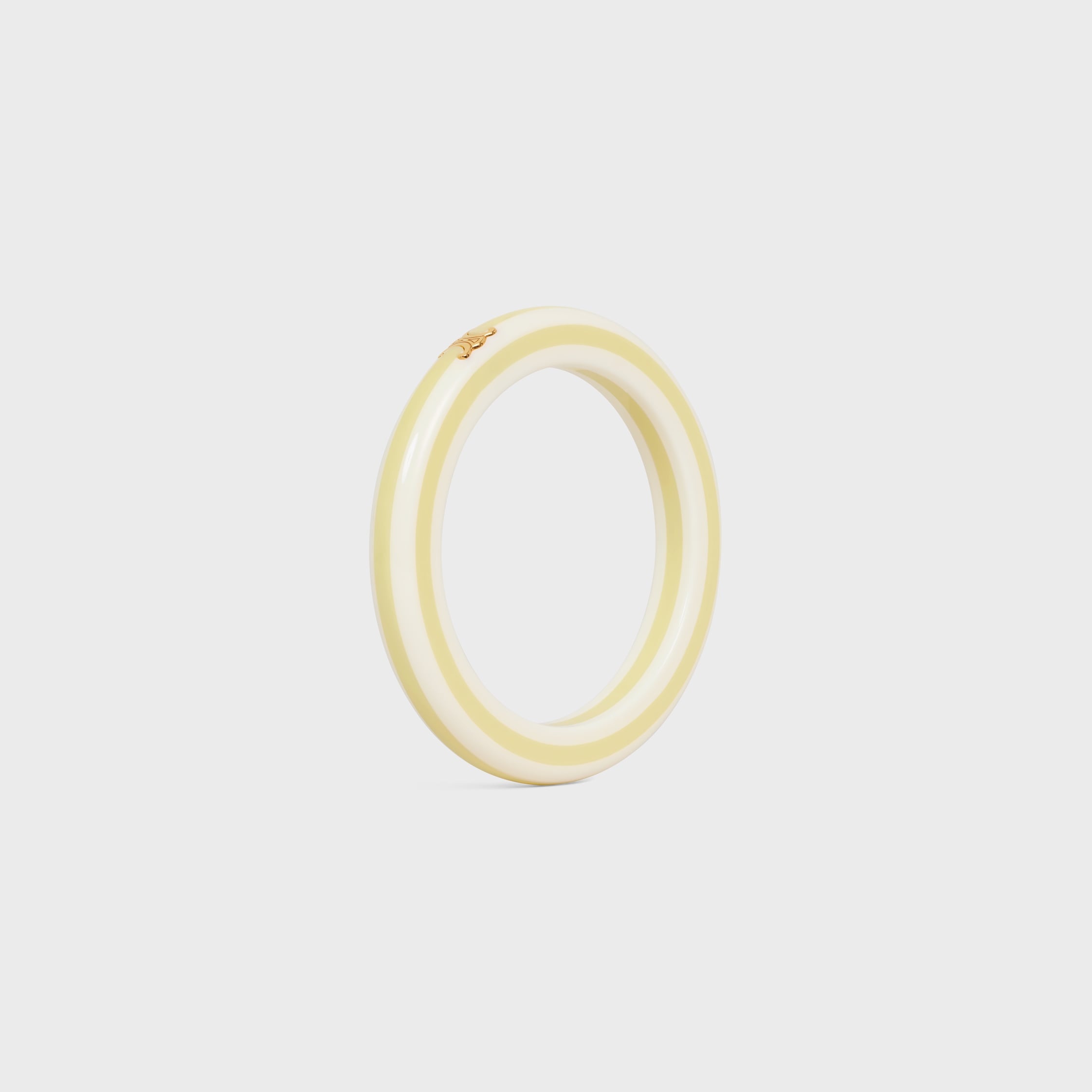 Celine Sorbet Bangle in Resin and Brass with Gold Finish - 3