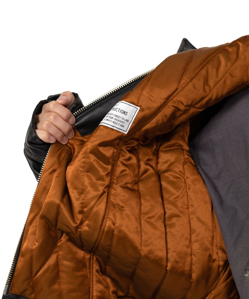 Extended Placket Hood Coated Jacket 9