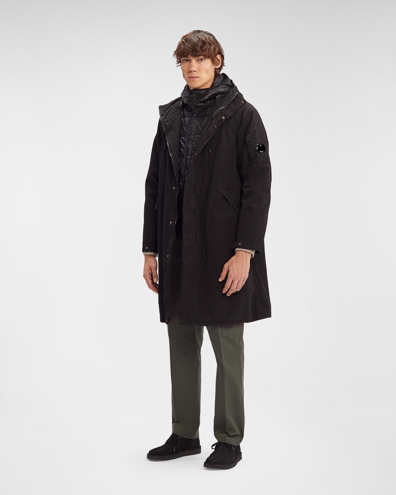 50 Fili Gommata Hooded Parka - 7