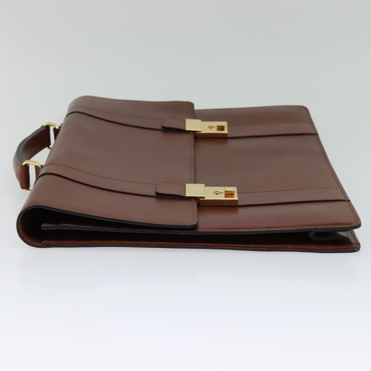 CELINE Business Bag Leather Brown - 3